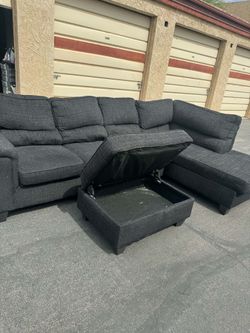 Deliver available really nice section out couch