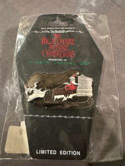Nightmare Before Christmas Limited Edition Disney Pin
