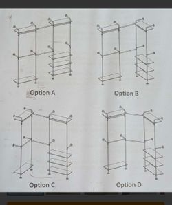 Industrial Pipe Closet System