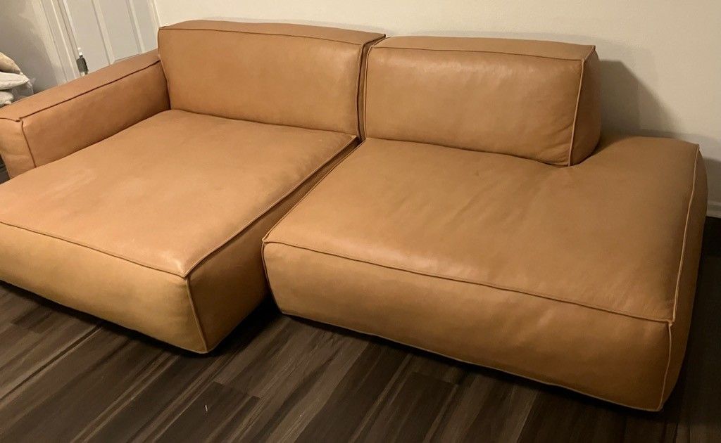 Leather Couch