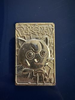 1999 Jigglypuff Pokemon Gold Bar