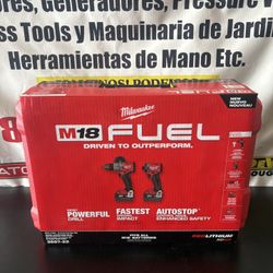 Milwaukee M18 Hammer Drill & Impact Tool Set