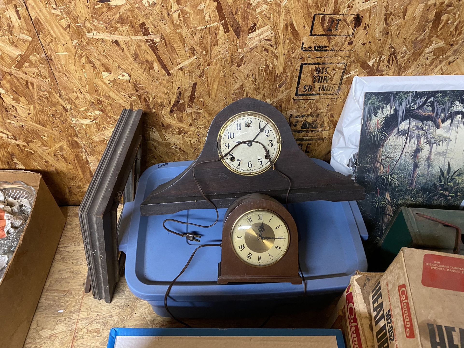Antique Mantle Clock(Big One Only small one Sold)
