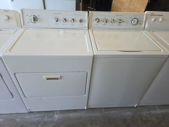 Kitchen Aid washer and electric dryer