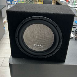 12" FOCAL SUBWOOFER w/ BOX