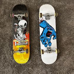 Skateboard Blind & Santa Cruz