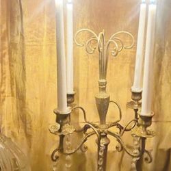 Gold Godiva Glam Candelabra 