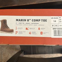BRUNT Marin 8” Compact toe Work Boots 