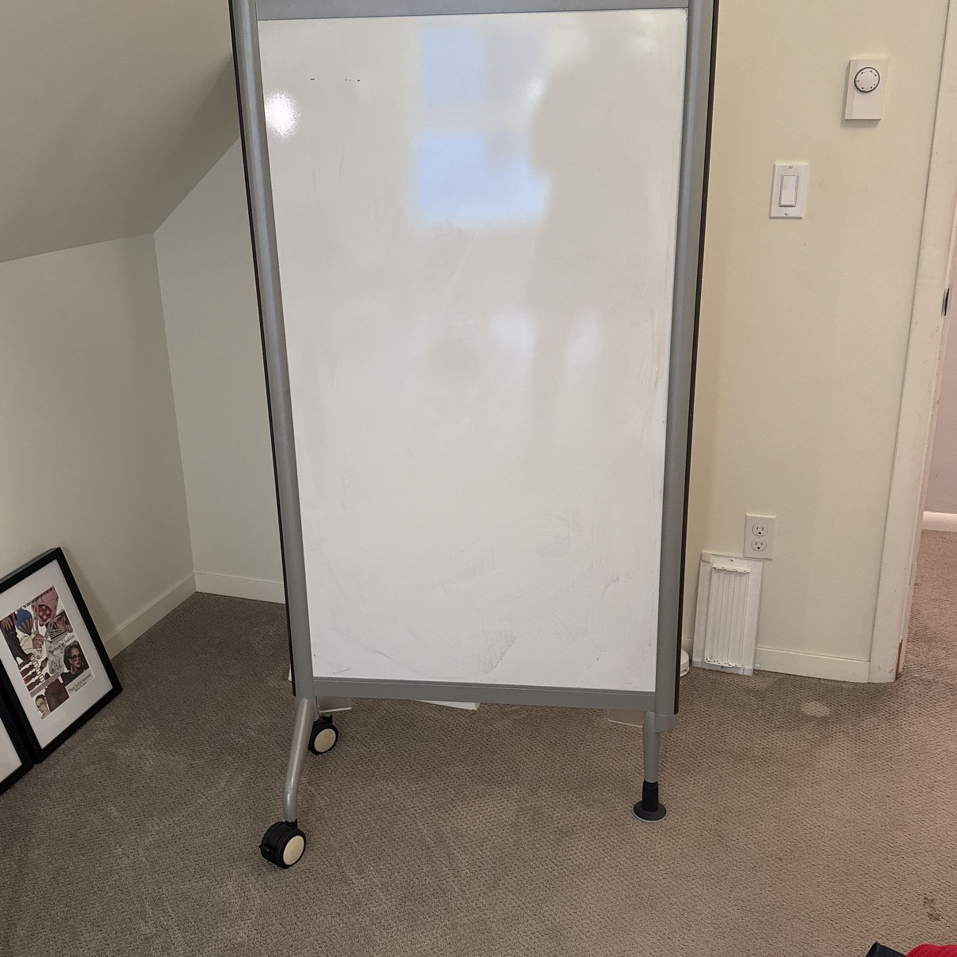 Whiteboard On Wheels