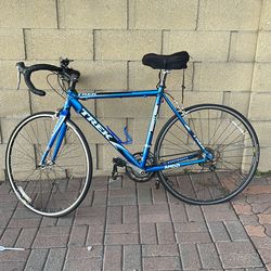 Retro Blue Trek Shimano Bontrager Road Bicycle