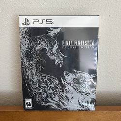 Final Fantasy 16 FF XVI Deluxe Edition PS5 Brand New Sealed