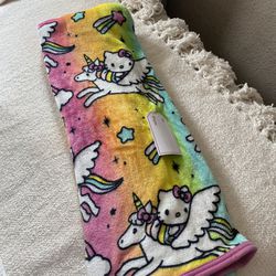 New Hello Kitty Rainbow blanket