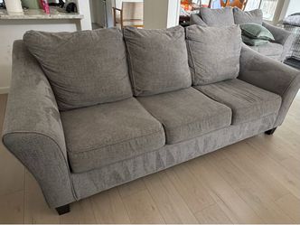 Couch with fold-out bed
