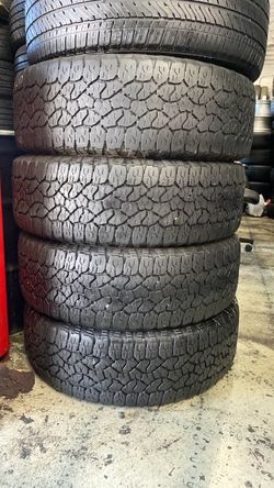 LT 275/65R20 marca Goodyear usadas en muy buenas condiciones de vida