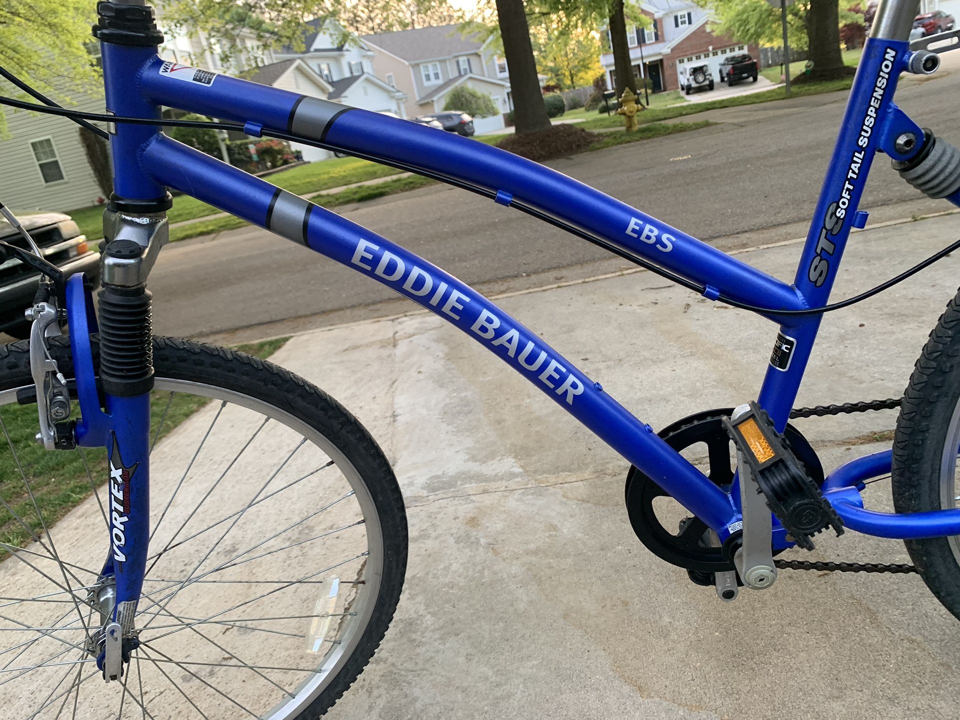 Eddie bauer soft discount tail suspension bike