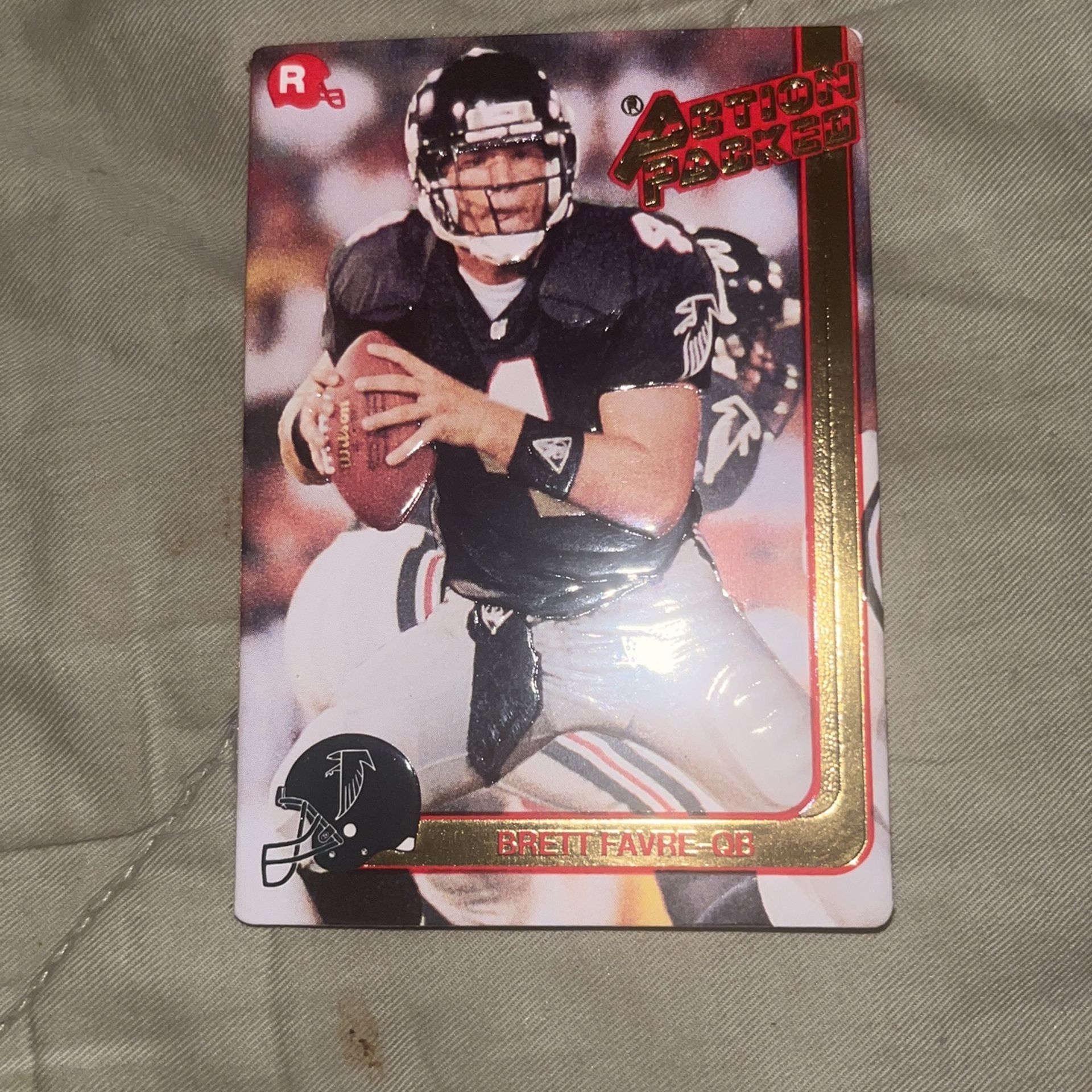 Brett Favre Rookie Card Action Packed