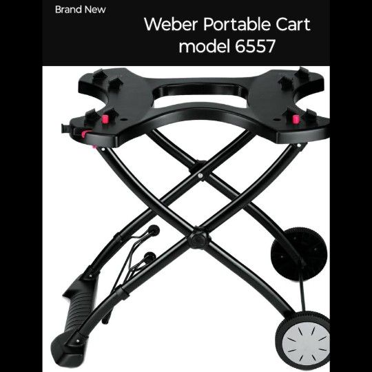 Brand New Weber Portable Cart Model 6557