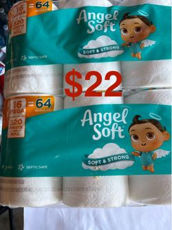 Angel Soft Toilet Paper Set