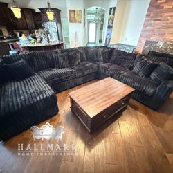 Oversized Fluffy Sectional Couches (4 Colors)