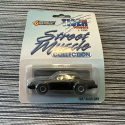 ミニカー Tiger Wheels Buick Grand National 1/1500 Tiger Wheels Street Muscle Collection 1987 Buick GNX 1/64 Scale