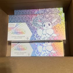 Pokemon Prismatic Evolutions SPC Super Premium Collection 
