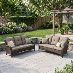 Patio sofa set patio couch outdoor couch brand new inside the box patio furniture set patio furniture ✅🆕☑️🚚