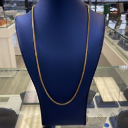 Franco Chain Solid 14k 5mm Wide 
