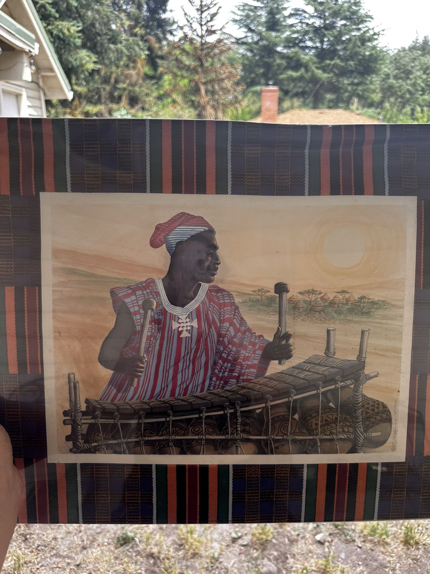 Africa Style Music Culture Artwork Decor
