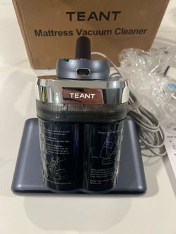 Teant Mattress Vacuum Cleaner Blue MV-BLUE 253.7nm UV-C Light, Hyper Helix OB (New) Open Box
