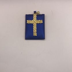 10KT Gold Cross Pendant 