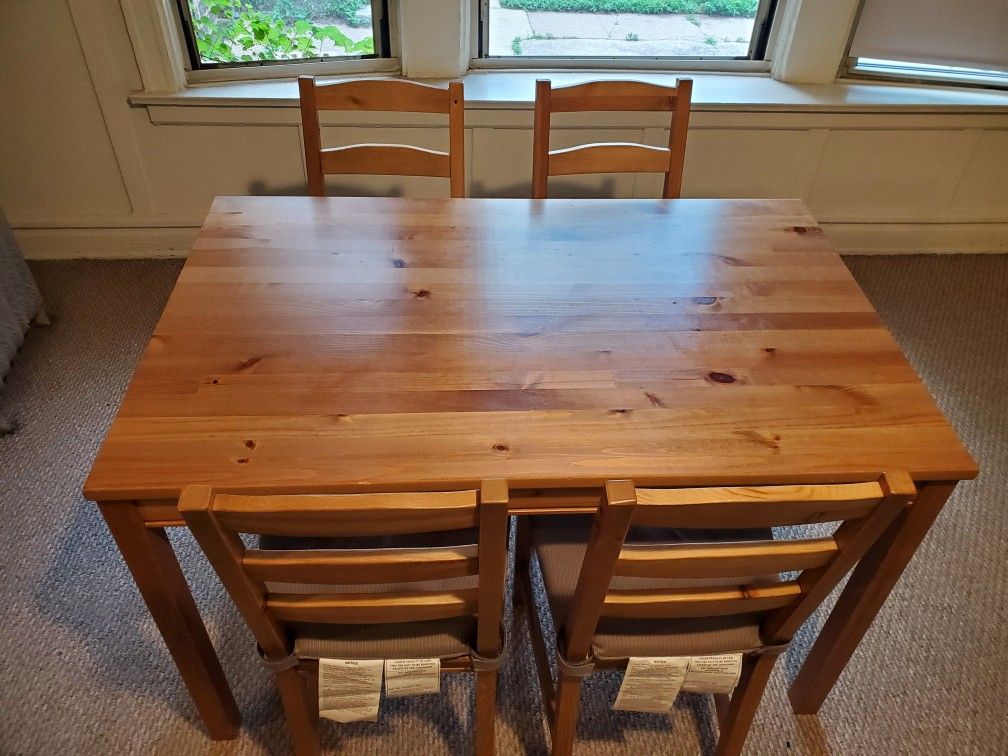 IKEA Dining Table AND chairs SET