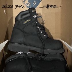 NEW Brahma Mens Iron Tough II 8" Steel Toe Work Boots