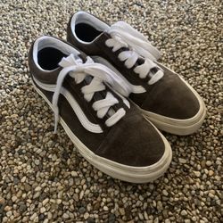 Brown Vans Shoes Size 5.5 Women’s / 4 Men’s 