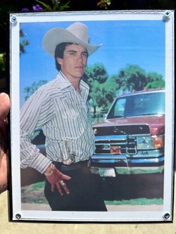 For sale wall plaque of Chalino Sanchez