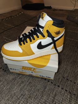 Jordan 1 Ochre Yellow sz 7Y DS