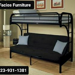 C style twin/futon bunk bed