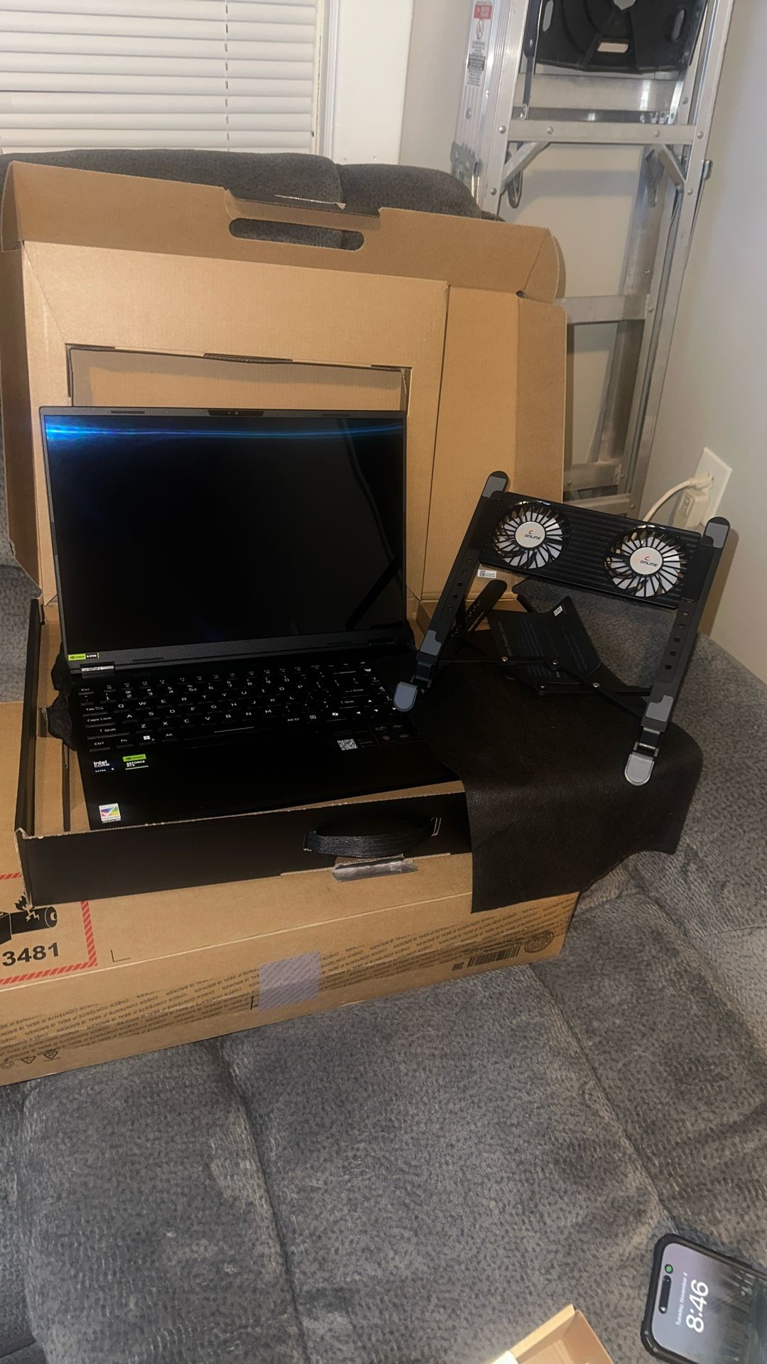 Predator Helios Neo 16s AI Gaming Laptop / Notebook Holding Radiator