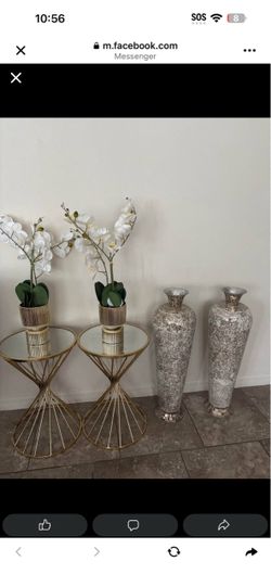 Gold home decor set