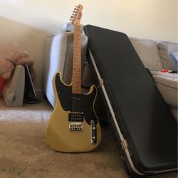 Fender Squire Electric Guitar, With hard case