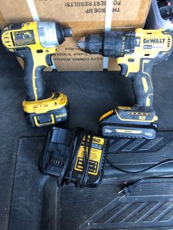 Dewalt drill and impact
