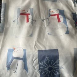 Snow Man Shower Curtains 