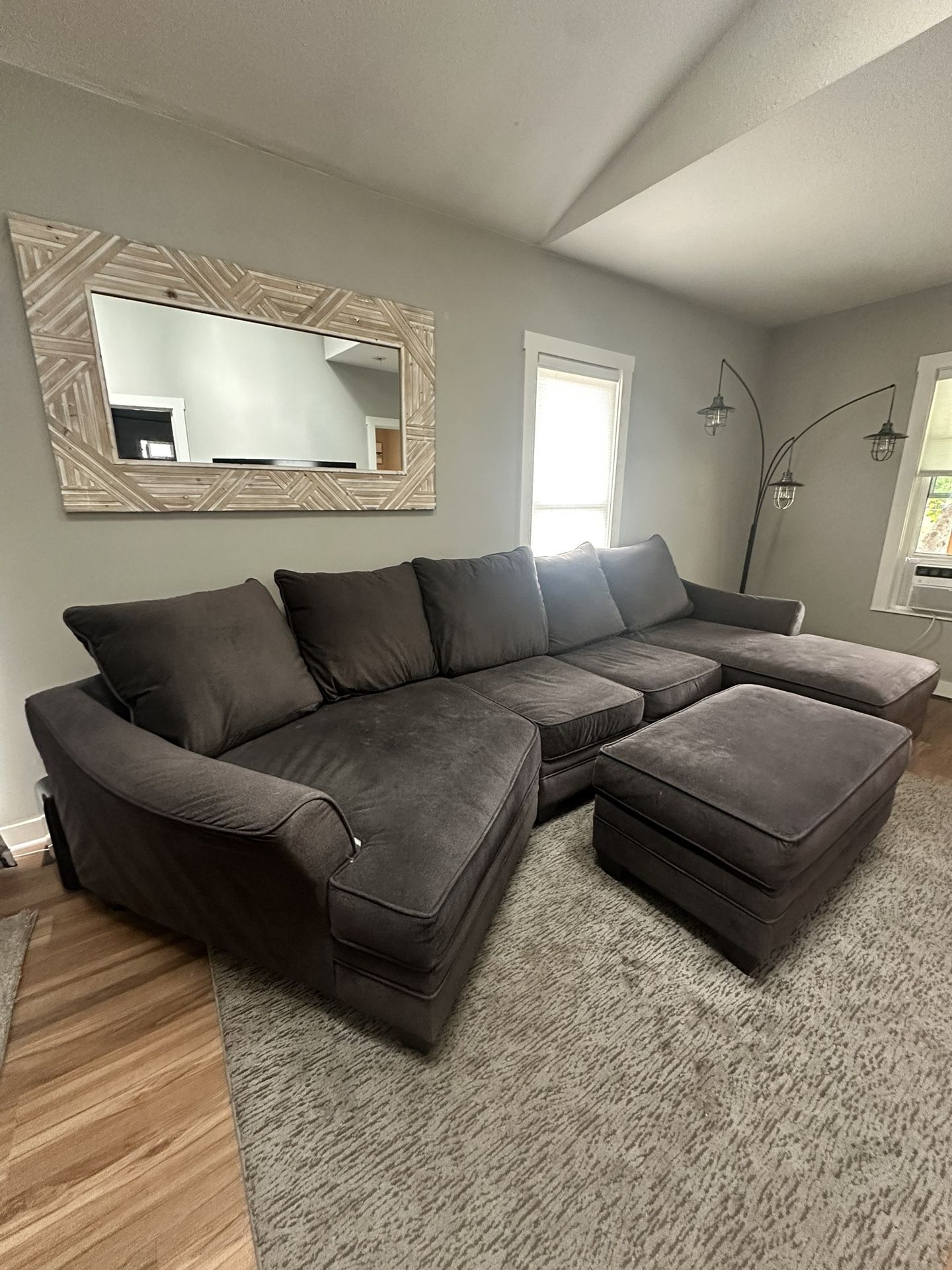 Original MSRP $1300 - Blue 12ft Sectional For $450