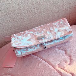 Skinny Dip Pink Makeup Bag And Brush Holder 