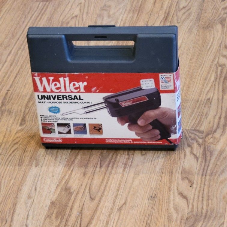 Vintage Weller 8200 PK Soldering Iron Gun Kit 140/100 Watts New. All contents are sealed, please see the photos. UPC 0(contact info removed)6862.