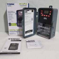 TORK EWZ103 Timers In-Wall Countdown Lighting Timer Digital 120-277 VAC Input 
