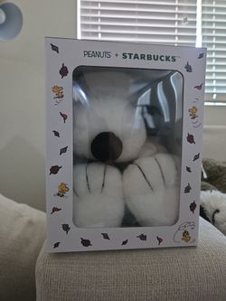 Peanuts x Starbucks Snoopy Plush