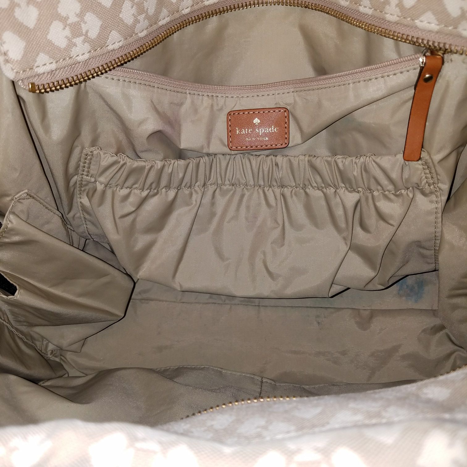 Duffle Bag Kate Spade Tan Handbag Kate Spade Large Tan Duffle Tote