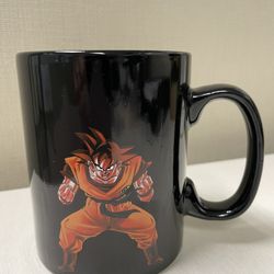 Dragon Ball Z Goku Color Change Thermal Heat Reaction Coffee Mug