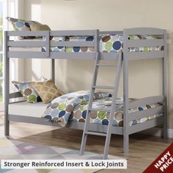 Twin Bunk Bed And Mattresses 
