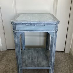 Small Shabby Chic Grey Table